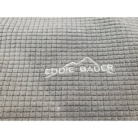 Eddie Bauer Outdoor Outfitter Mens XL Black Fleece Sweater Jacket - Picture 3 of 5